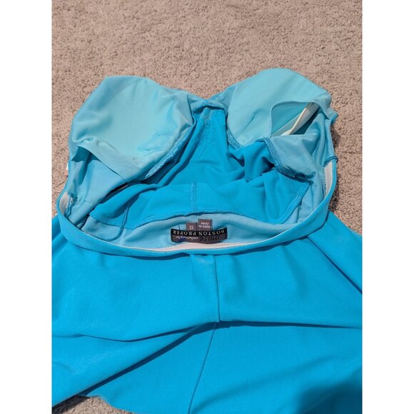 Muse Boston Proper Turquoise Halter Dress Size 12 Prom Wedding NWT-707LP - Picture 11 of 15